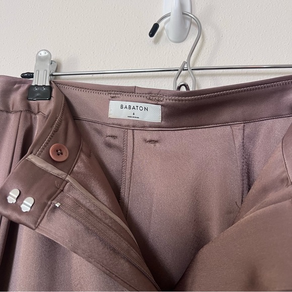 Aritzia Babaton Refined Satin Cargo Pants - Picture 4 of 8